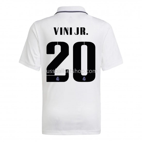 Günstige Fußball Trikotsatz Real Madrid Vini Jr. 20 Heimtrikot 2022-2023 Kurzarm