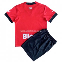 Günstige Fußball Trikotsatz Stade Rennes Kinder Heimtrikot 2022-2023 Kurzarm