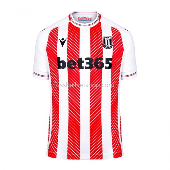 Günstige Fußball Trikotsatz Stoke City Heimtrikot 2022-2023 Kurzarm