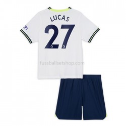 Günstige Fußball Trikotsatz Tottenham Hotspur Lucas Moura 27 Kinder Heimtrikot 2022-2023 Kurzarm
