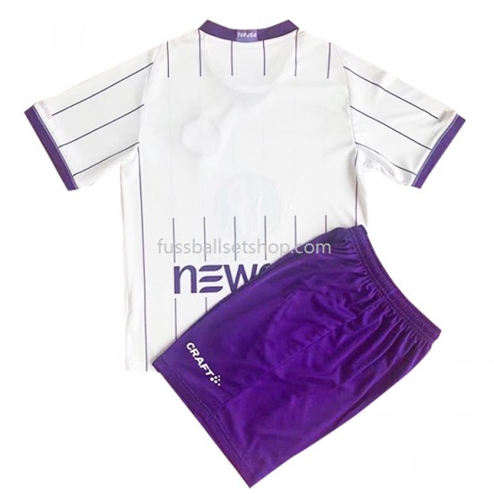 Günstige Fußball Trikotsatz Toulouse FC Kinder Heimtrikot 2022-2023 Kurzarm