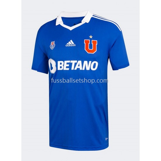 Günstige Fußball Trikotsatz Universidad de Chile Heimtrikot 2022 Kurzarm