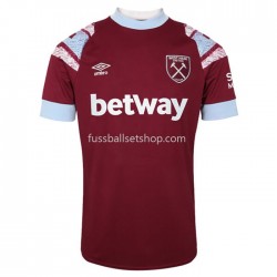Günstige Fußball Trikotsatz West Ham United Heimtrikot 2022-2023 Kurzarm