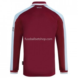 Günstige Fußball Trikotsatz West Ham United Heimtrikot 2021-2022 Langarm
