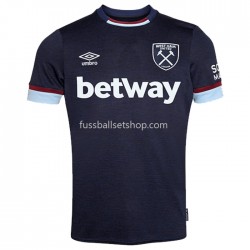 Günstige Fußball Trikotsatz West Ham United Ausweichtrikot 2021-2022 Kurzarm
