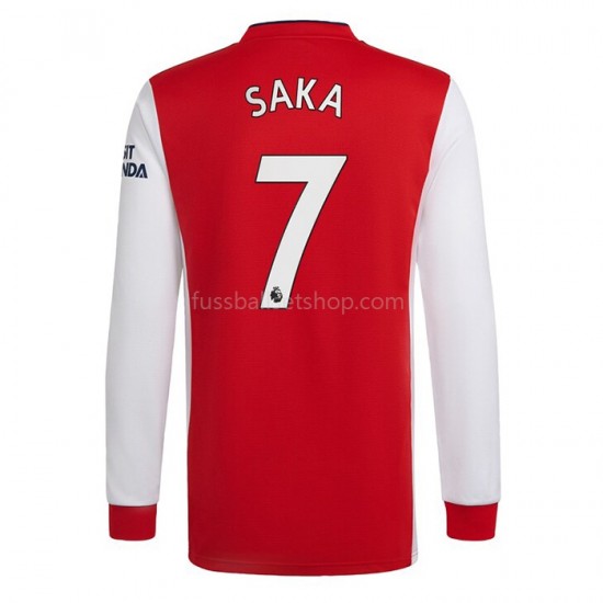 Günstige Fußball Trikotsatz Arsenal Bukayo Saka 7 Herren Heimtrikot 2022-2023 Langarm