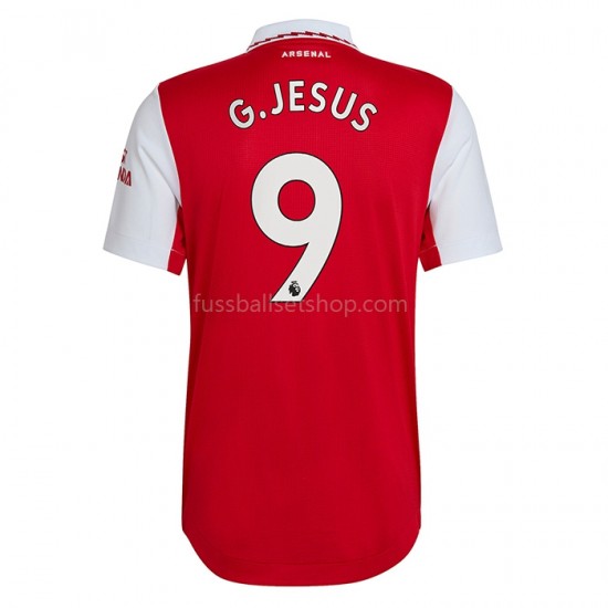 Günstige Fußball Trikotsatz Arsenal Gabriel Jesus 9 Herren Heimtrikot 2022-2023 Kurzarm