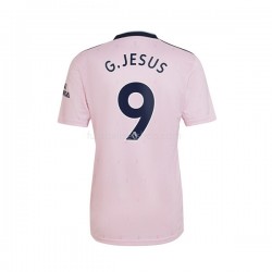 Günstige Fußball Trikotsatz Arsenal Gabriel Jesus 9 Herren Ausweichtrikot 2022-2023 Kurzarm