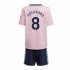Günstige Fußball Trikotsatz Arsenal Odegaard 8 Kinder Ausweichtrikot 2022-2023 Kurzarm