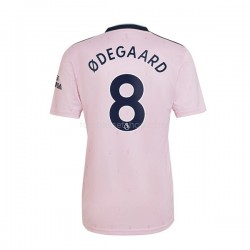 Günstige Fußball Trikotsatz Arsenal Odegaard 8 Herren Ausweichtrikot 2022-2023 Kurzarm