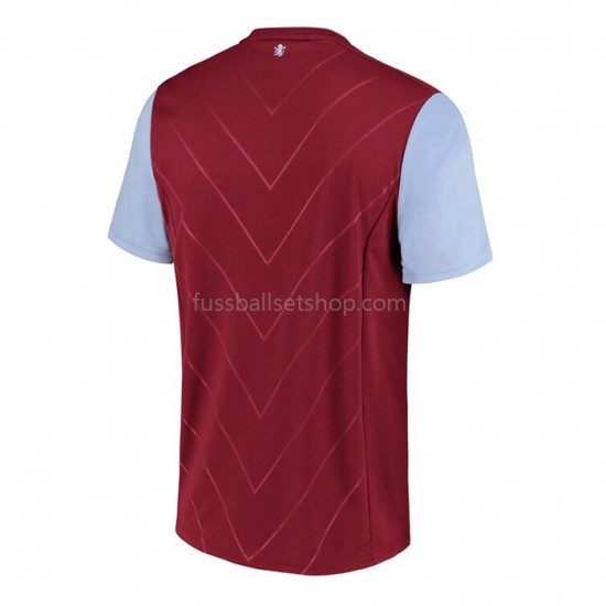 Günstige Fußball Trikotsatz Aston Villa Herren Heimtrikot 2022-2023 Kurzarm