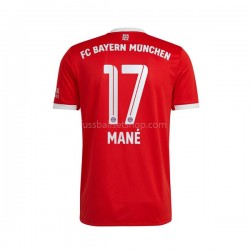 Günstige Fußball Trikotsatz FC Bayern München Sadio Mane 17 Herren Heimtrikot 2022-2023 Kurzarm