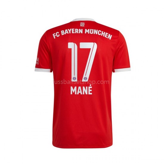 Günstige Fußball Trikotsatz FC Bayern München Sadio Mane 17 Herren Heimtrikot 2022-2023 Kurzarm