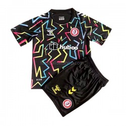 Günstige Fußball Trikotsatz Bristol City Torwart Kinder Heimtrikot 2022-2023 Kurzarm