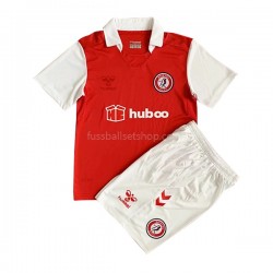 Günstige Fußball Trikotsatz Bristol City Kinder Heimtrikot 2022-2023 Kurzarm