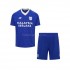 Günstige Fußball Trikotsatz Cardiff City Kinder Heimtrikot 2022-2023 Kurzarm