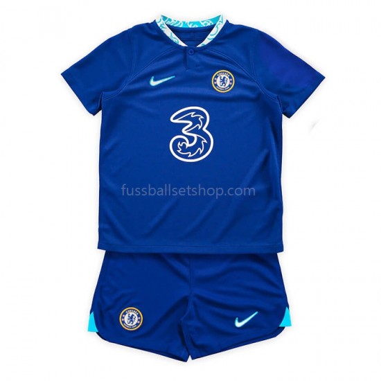 Günstige Fußball Trikotsatz Chelsea Kinder Heimtrikot 2022-2023 Kurzarm