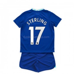 Günstige Fußball Trikotsatz Chelsea Raheem Sterling 17 Kinder Heimtrikot 2022-2023 Kurzarm