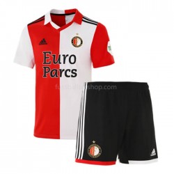 Günstige Fußball Trikotsatz Feyenoord Rotterdam Kinder Heimtrikot 2022-2023 Kurzarm