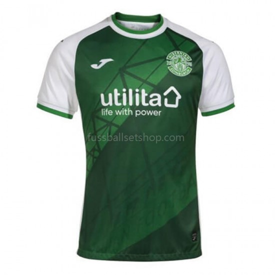 Günstige Fußball Trikotsatz Hibernian Herren Heimtrikot 2022-2023 Kurzarm