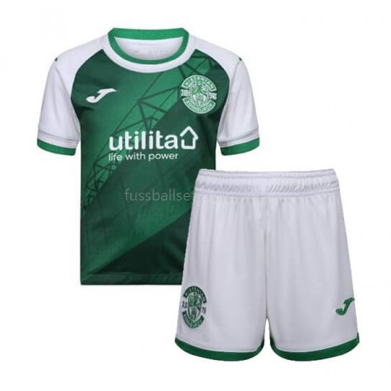 Günstige Fußball Trikotsatz Hibernian Kinder Heimtrikot 2022-2023 Kurzarm