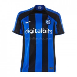 Günstige Fußball Trikotsatz Inter Mailand Herren Heimtrikot 2022-2023 Kurzarm