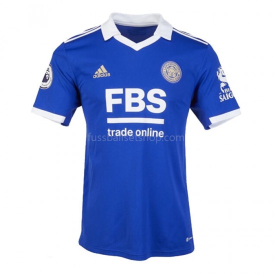 Günstige Fußball Trikotsatz Leicester City Herren Heimtrikot 2022-2023 Kurzarm