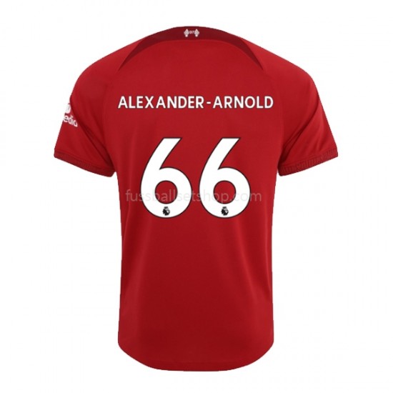 Günstige Fußball Trikotsatz Liverpool Alexander-Arnold 66 Herren Heimtrikot 2022-2023 Kurzarm