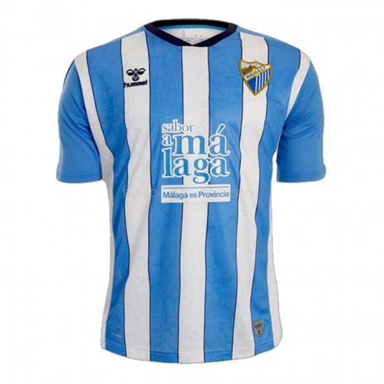 Günstige Fußball Trikotsatz Málaga CF Herren Heimtrikot 2022-2023 Kurzarm