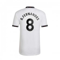 Günstige Fußball Trikotsatz Manchester United Bruno Fernandes 8 Herren Auswärtstrikot 2022-2023 Kurzarm