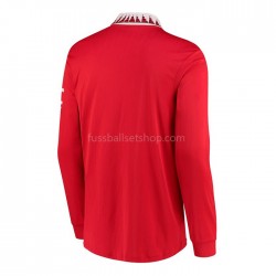Günstige Fußball Trikotsatz Manchester United Herren Heimtrikot 2022-2023 Langarm