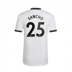 Günstige Fußball Trikotsatz Manchester United Jadon Sancho 25 Herren Auswärtstrikot 2022-2023 Kurzarm