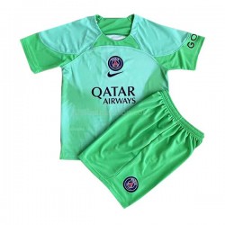 Günstige Fußball Trikotsatz Paris Saint-Germain Torwart Kinder Heimtrikot 2022-2023 Kurzarm