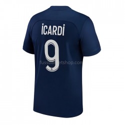 Günstige Fußball Trikotsatz Paris Saint-Germain Icardi 9 Herren Heimtrikot 2022-2023 Kurzarm