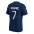 Günstige Fußball Trikotsatz Paris Saint-Germain Mbappé 7 Herren Heimtrikot 2022-2023 Kurzarm
