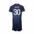 Günstige Fußball Trikotsatz Paris Saint-Germain Messi 30 Kinder Heimtrikot 2022-2023 Kurzarm