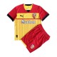 Günstige Fußball Trikotsatz RC Lens Kinder Heimtrikot 2022-2023 Kurzarm
