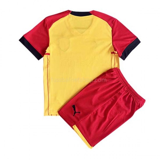 Günstige Fußball Trikotsatz RC Lens Kinder Heimtrikot 2022-2023 Kurzarm