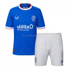 Günstige Fußball Trikotsatz Rangers Kinder Heimtrikot 2022-2023 Kurzarm
