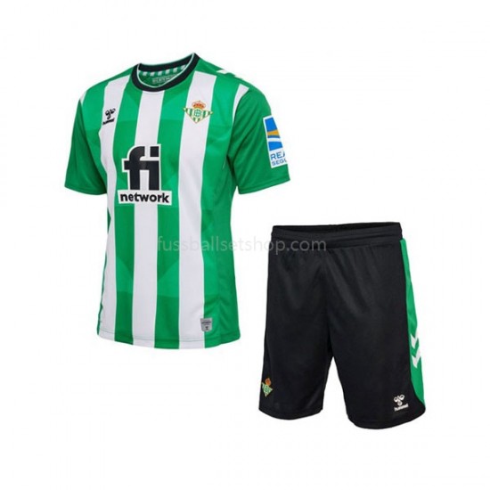 Günstige Fußball Trikotsatz Betis Sevilla Kinder Heimtrikot 2022-2023 Kurzarm