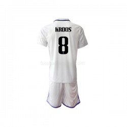 Günstige Fußball Trikotsatz Real Madrid Toni Kroos 8 Kinder Heimtrikot 2022-2023 Kurzarm