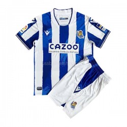Günstige Fußball Trikotsatz Real Sociedad Kinder Heimtrikot 2022-2023 Kurzarm
