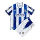 Günstige Fußball Trikotsatz Real Sociedad Kinder Heimtrikot 2022-2023 Kurzarm