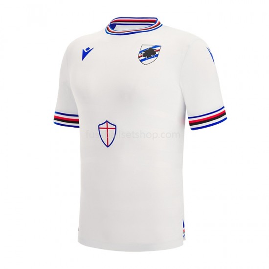 Günstige Fußball Trikotsatz Sampdoria Genu Herren Auswärtstrikot 2022-2023 Kurzarm