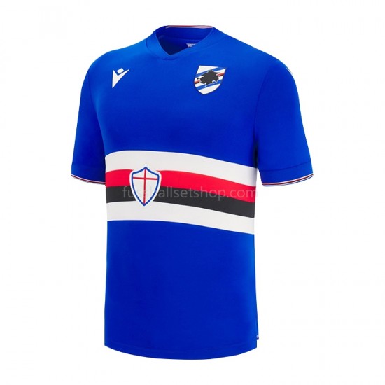 Günstige Fußball Trikotsatz Sampdoria Genu Herren Heimtrikot 2022-2023 Kurzarm