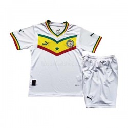 Günstige Fußball Trikotsatz Senegal Kinder Heimtrikot World Cup 2022 Kurzarm