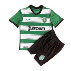 Günstige Fußball Trikotsatz Sporting CP Kinder Heimtrikot 2022-2023 Kurzarm