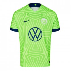 Günstige Fußball Trikotsatz VfL Wolfsburg Herren Heimtrikot 2022-2023 Kurzarm