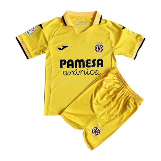 Günstige Fußball Trikotsatz Villarreal CF Kinder Heimtrikot 2022-2023 Kurzarm