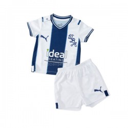 Günstige Fußball Trikotsatz West Bromwich Albion Kinder Heimtrikot 2022-2023 Kurzarm
